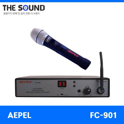 Micro không dây AEPEL FC9001 Hàn Quốc | FC-9001 Made in Korea (1 Mic)